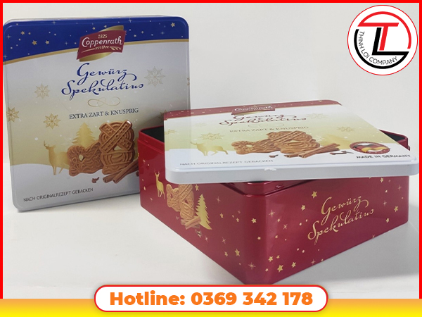 Hộp Bánh Bằng Thiếc